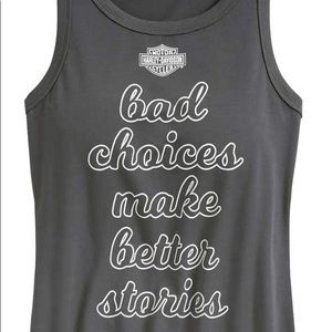Harley-Davidson Bad Choices Sleeveless Tank